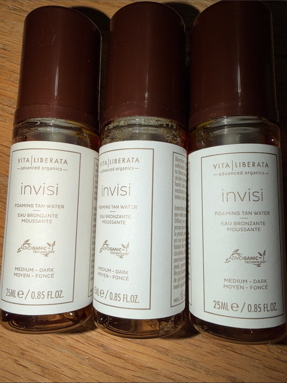 Vita Liberata Invisi Foaming Tan Water - Medium-Dark, Brown
